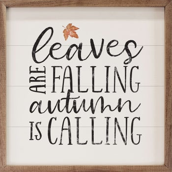 Leaves Are Falling White